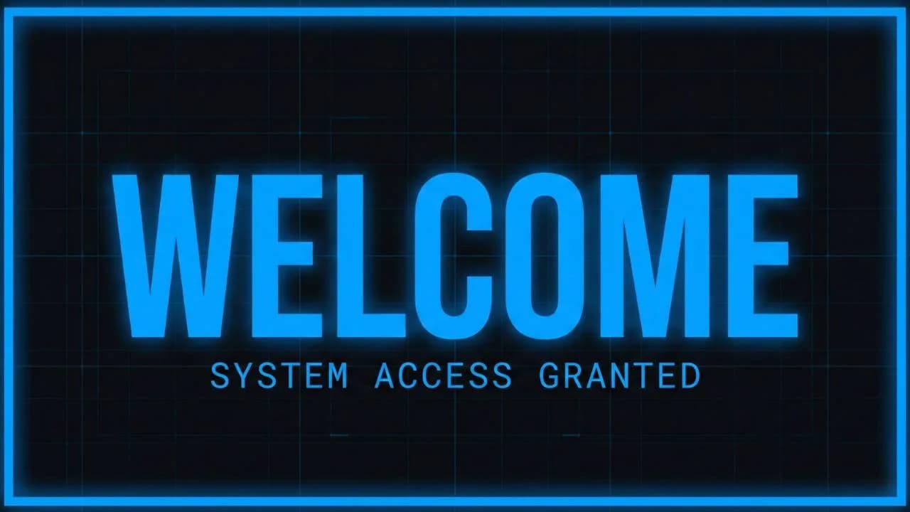 Welcome video thumbnail